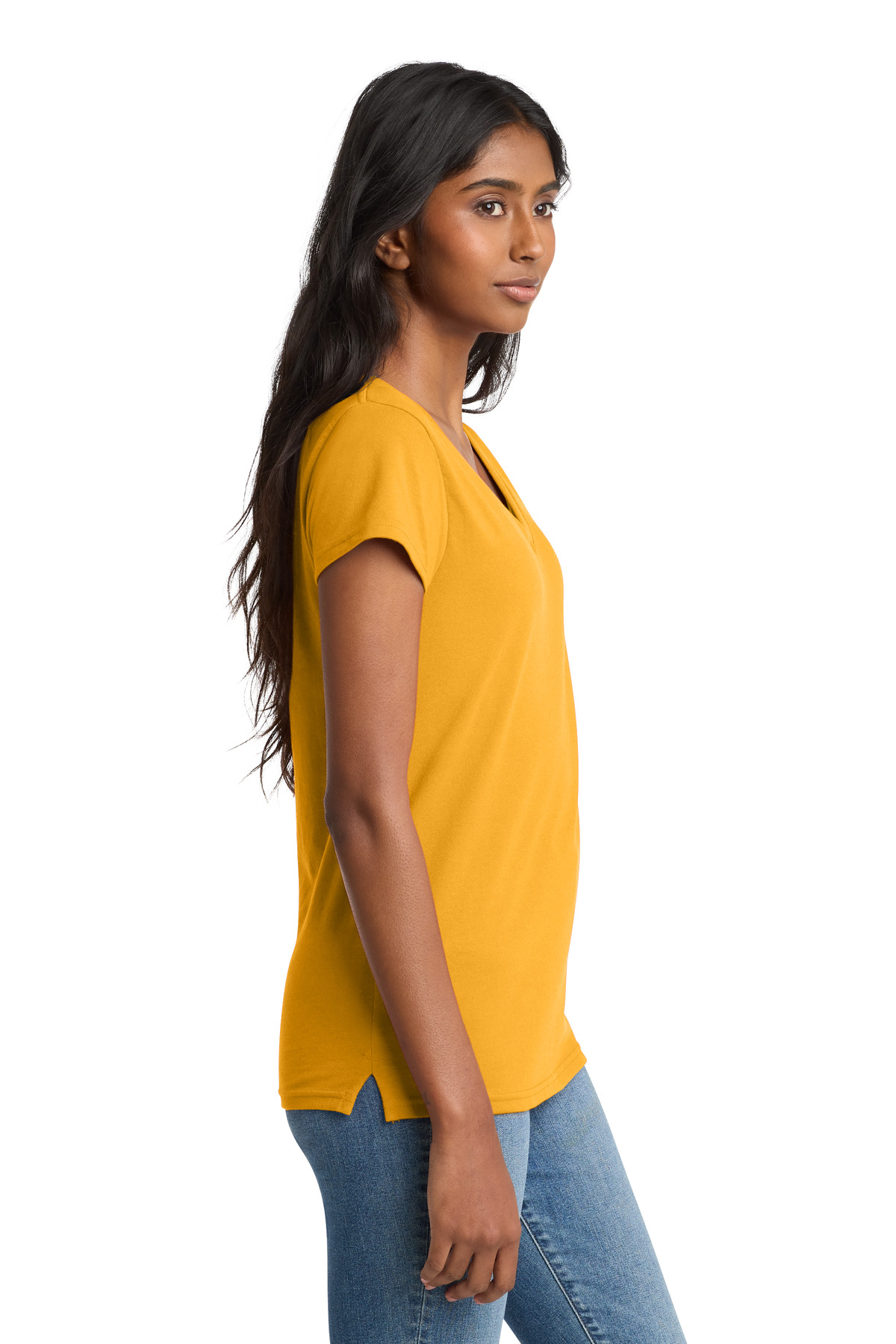 District Women's Re-Tee V-Neck DT8001 20