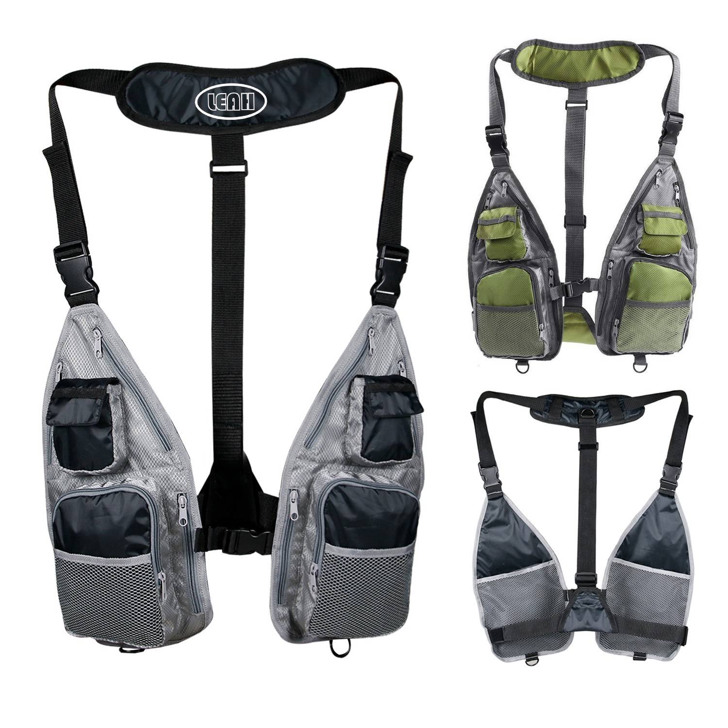 Fishing Vest Multi Pockets Backpack 1