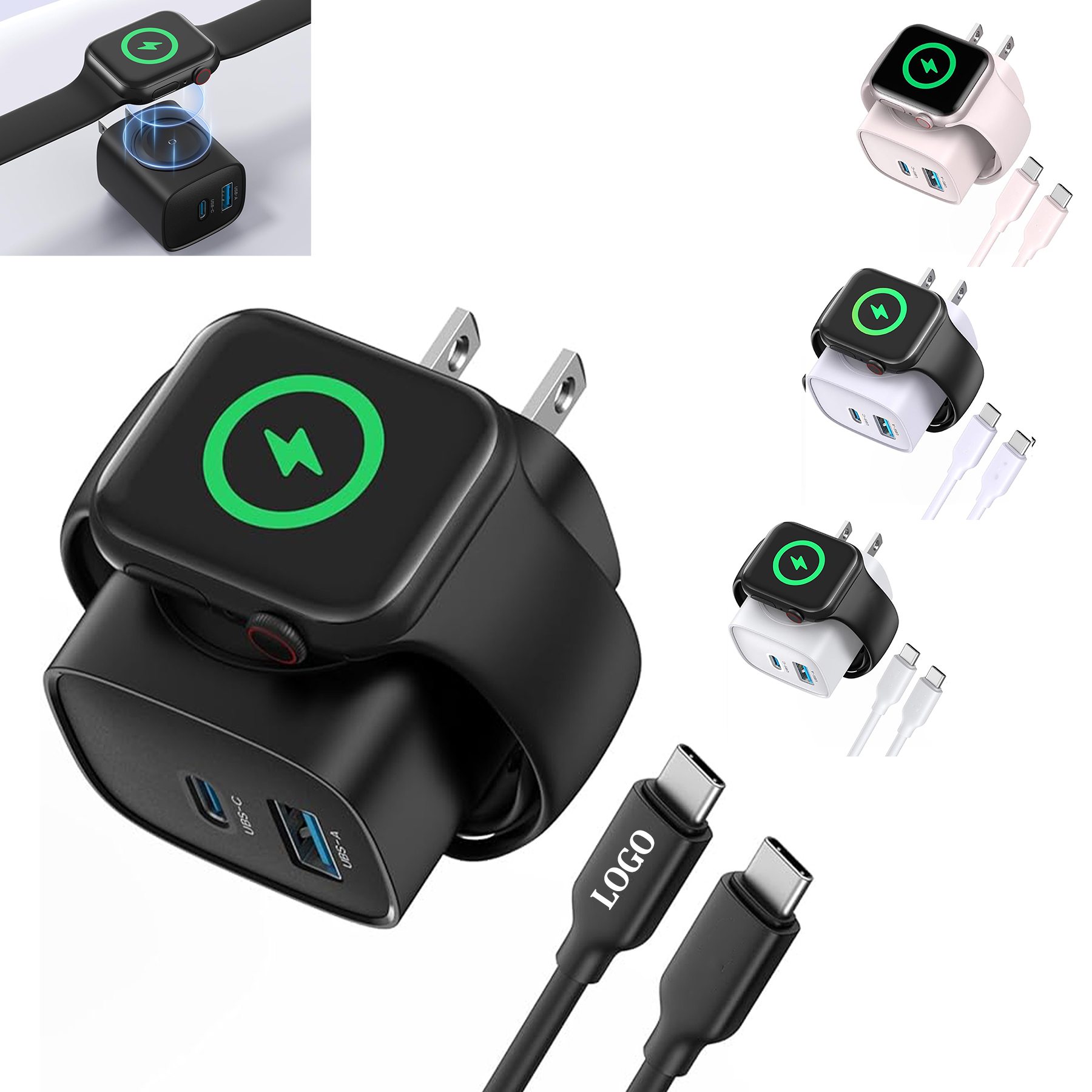 Three In One Wireless Charging Head 3