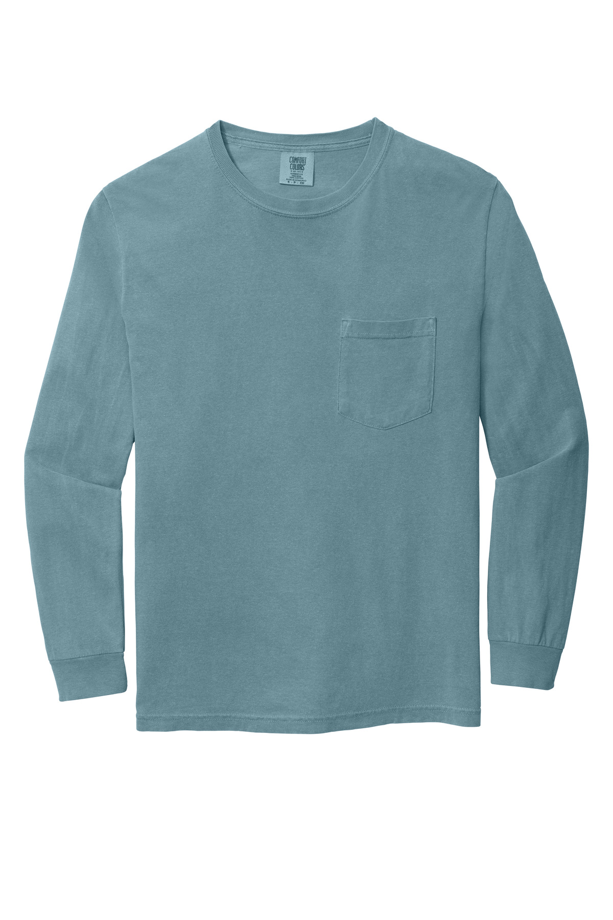 COMFORT COLORS Heavyweight Ring Spun Long Sleeve Pocket Tee. 4410 174