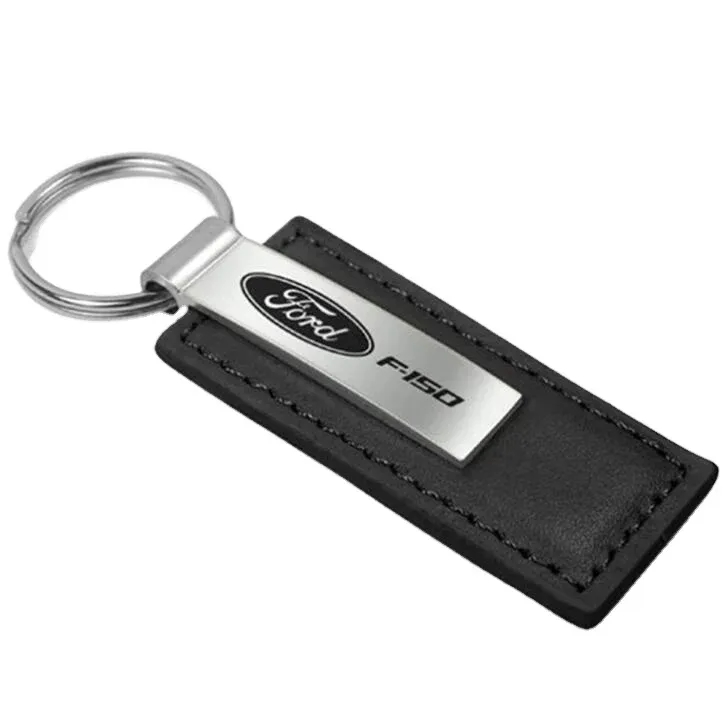 Custom Laser Cut Leather Key Chain 4