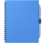 FSC® Recycled 5.5” x 7” Spiral Notebook w/ RPET Pe 29