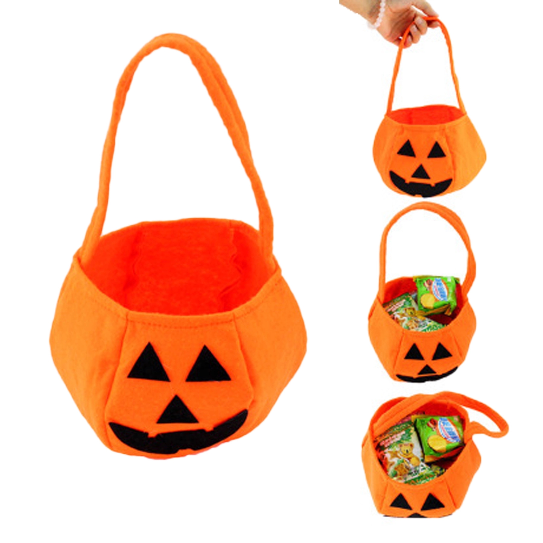 Halloween Pumpkin Tote Bag 2