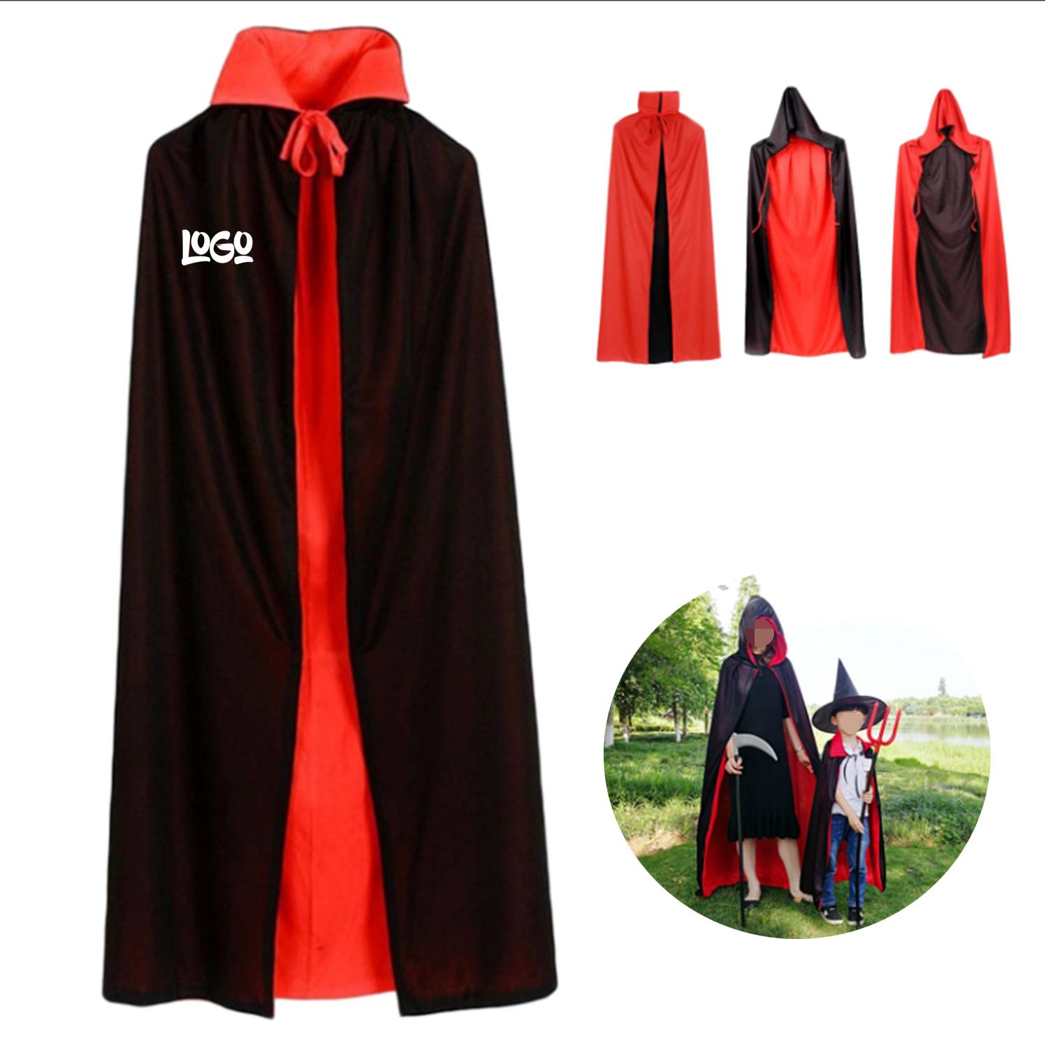 Polyester Halloween Cape 4