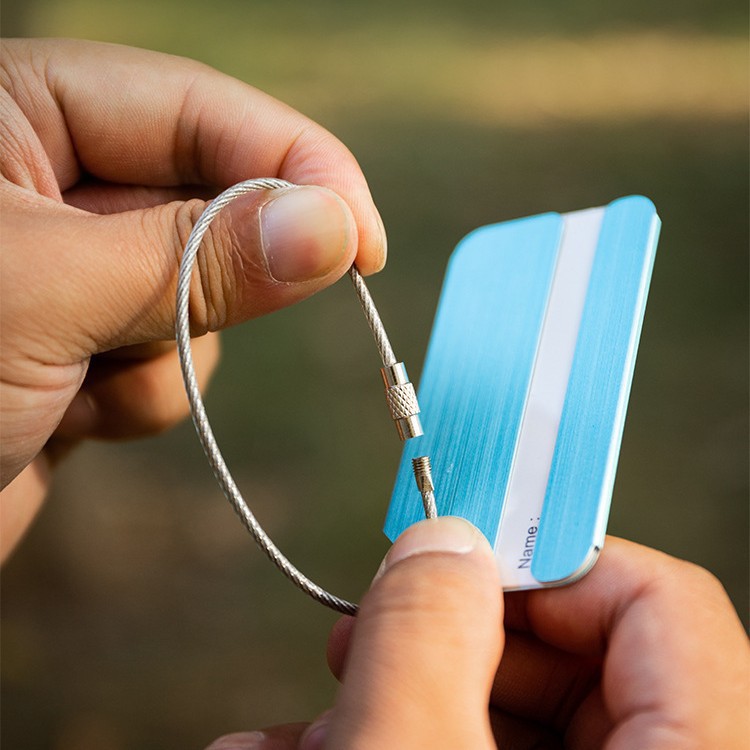 Aluminum Luggage Tags 1