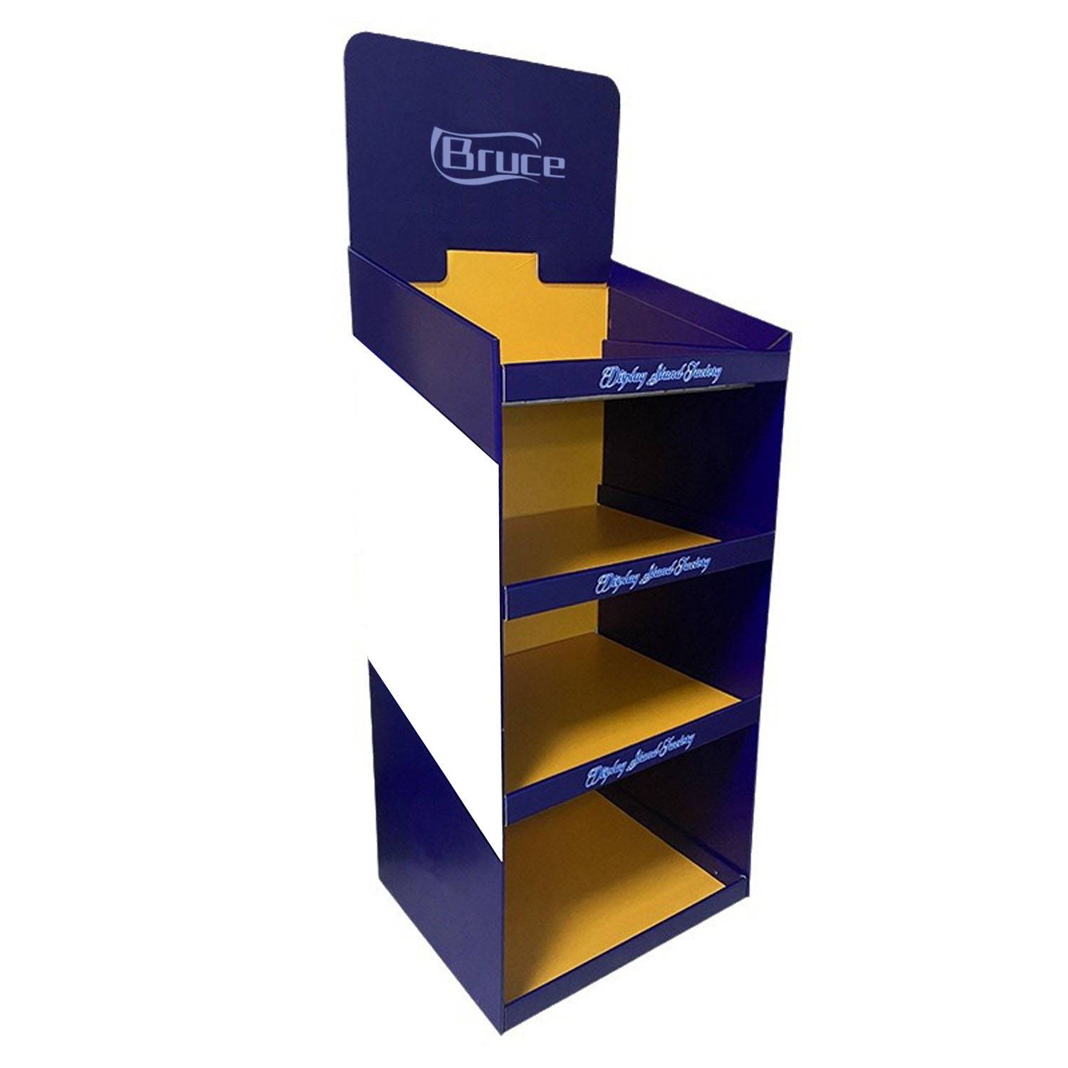 Custom Supermarket Retail Cardboard Display SStand 5