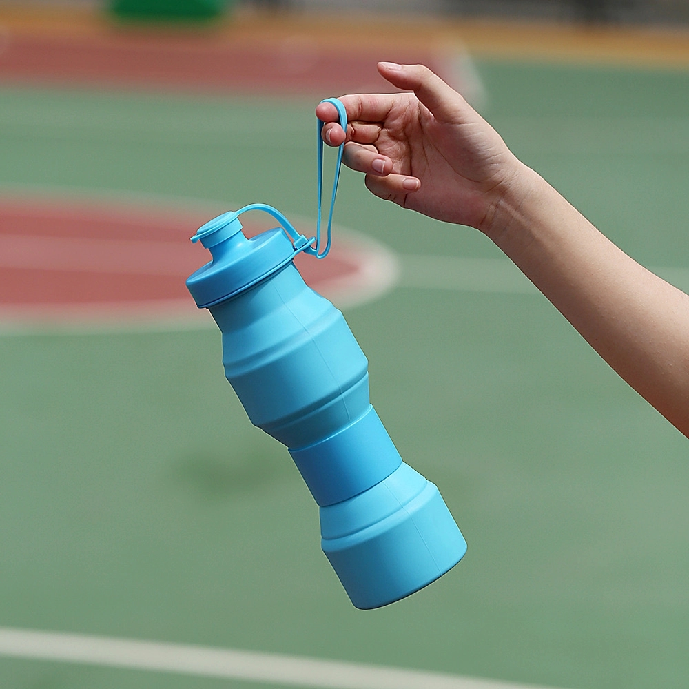 27 Oz Foldable Sports Water Bottles with Handle 14
