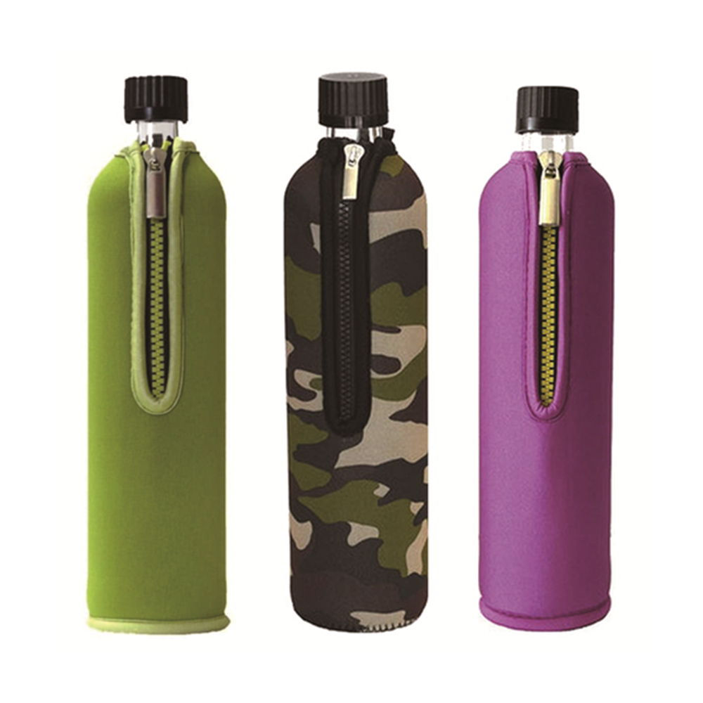 Zipped Slim Water Bottle Sleeve Coolie 9
