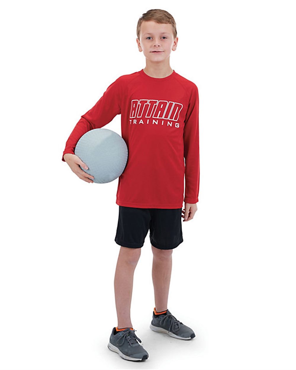 Youth Attain Wicking Long Sleeve Shirt - 2796 25
