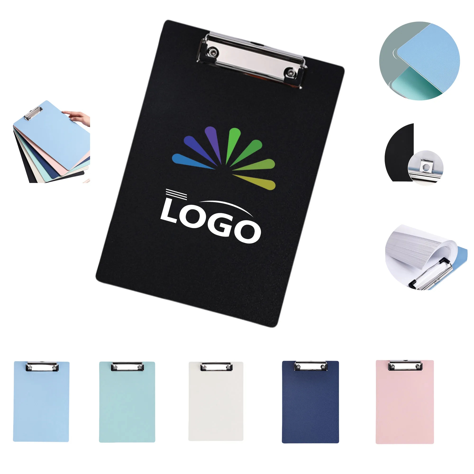 A4 plastic clipboard with configuration folder