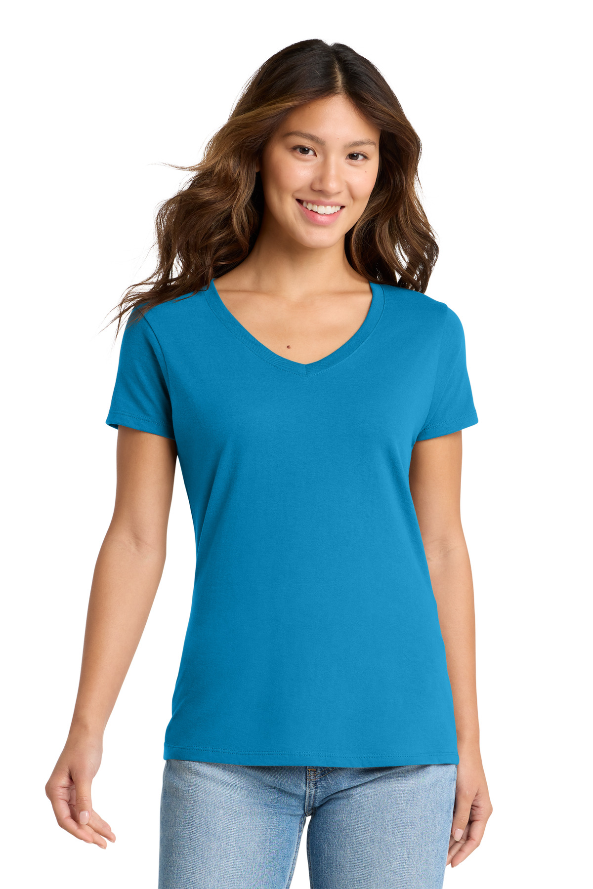 Port & Co Women's Fan Favorite V-Neck Tee. LPC450V 181
