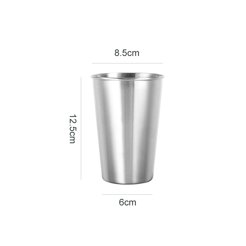 16 Oz. Stainless Steel Tumblers Travel Coffee Cups 4