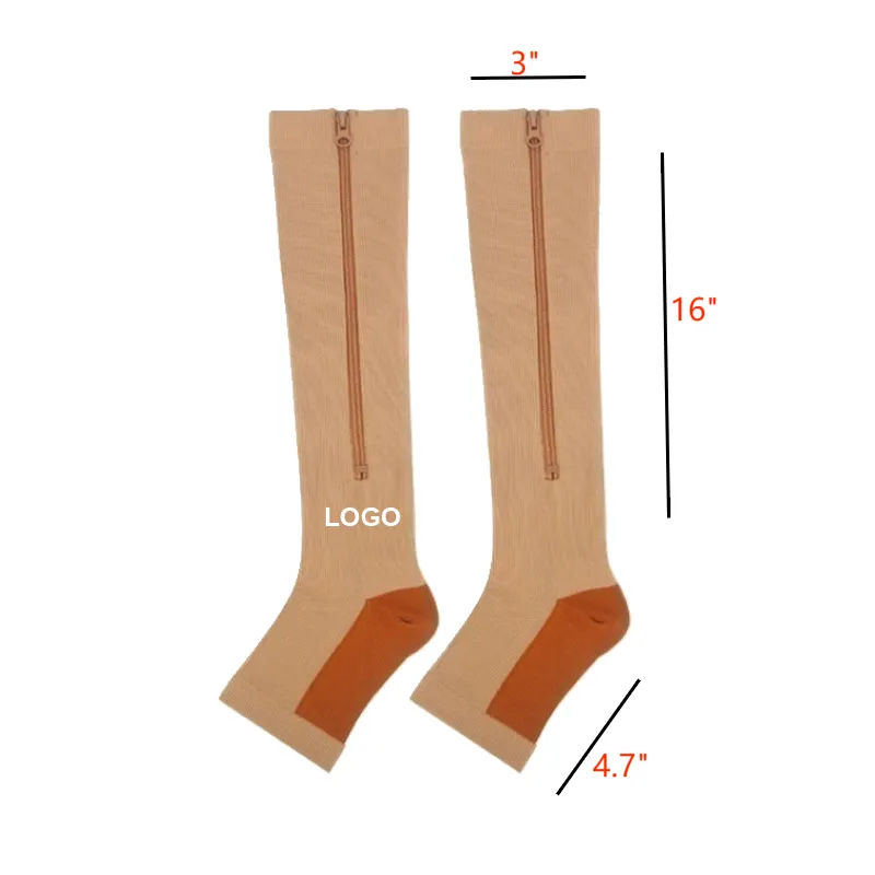 Zip Compression Socks 3