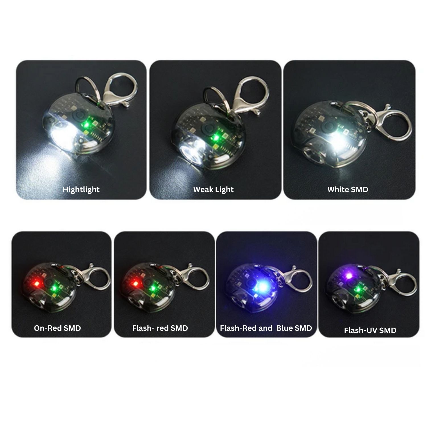 Type-C Rechargeable Pocket LED Light Keychain 5