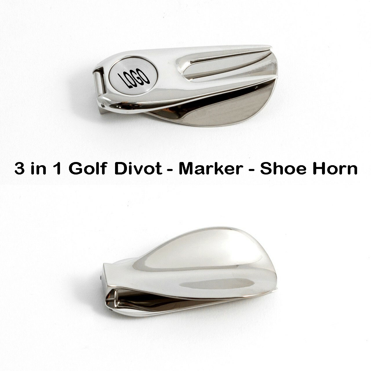 3 in 1 Golf Divot-marker-shoe horn 1