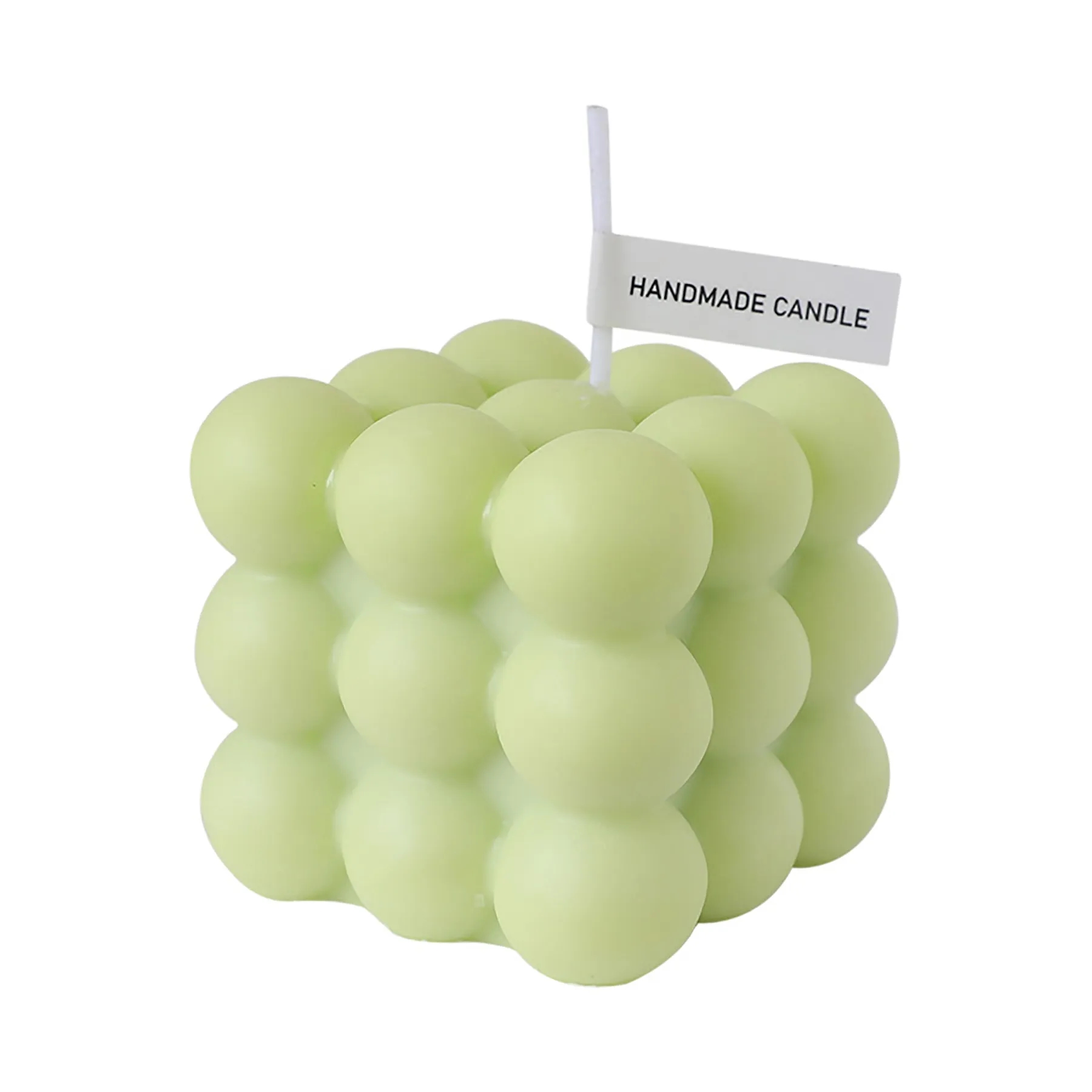 Cube Soy Wax Bubble Candles 9