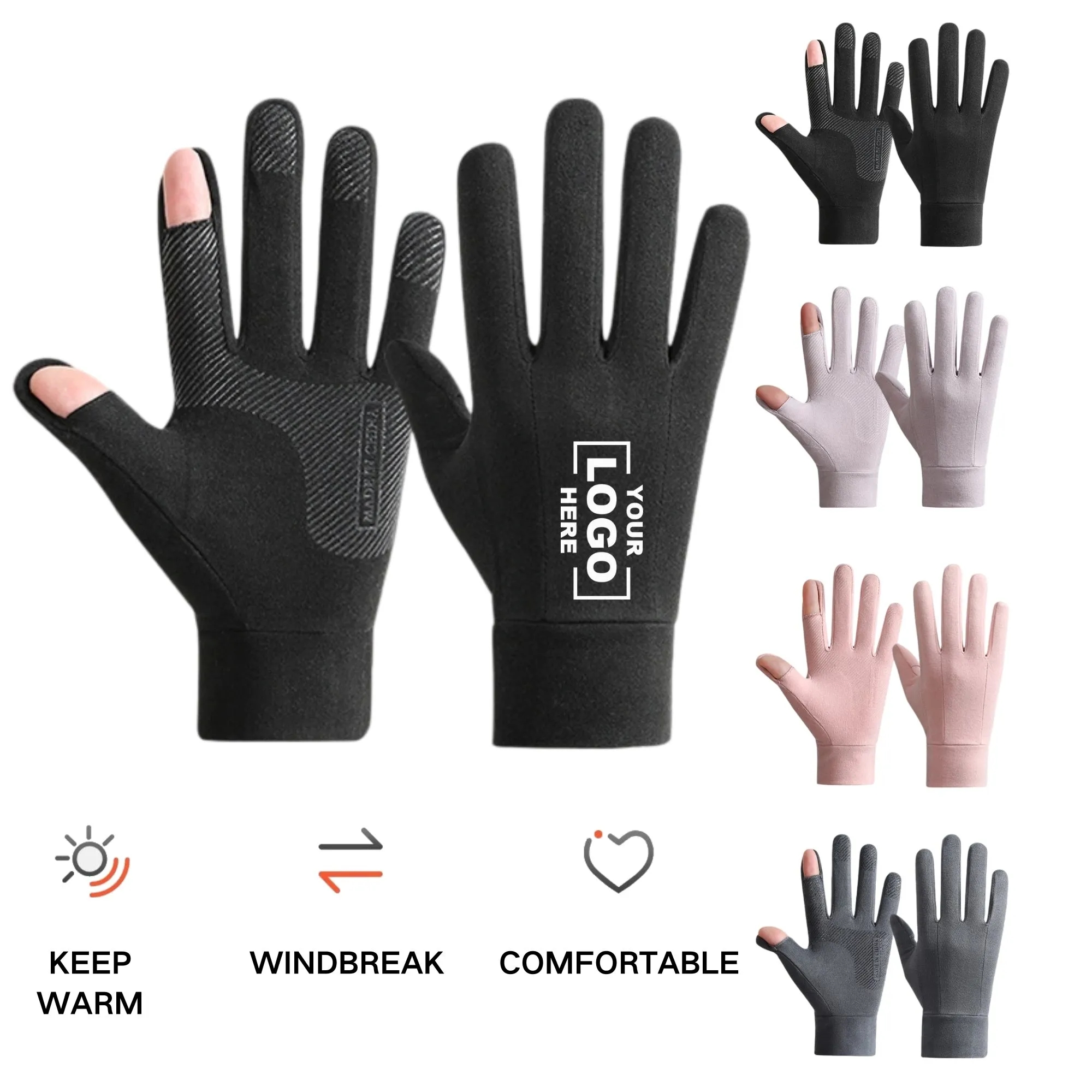 Thermal Touch Screen Outdoor Sports Gloves