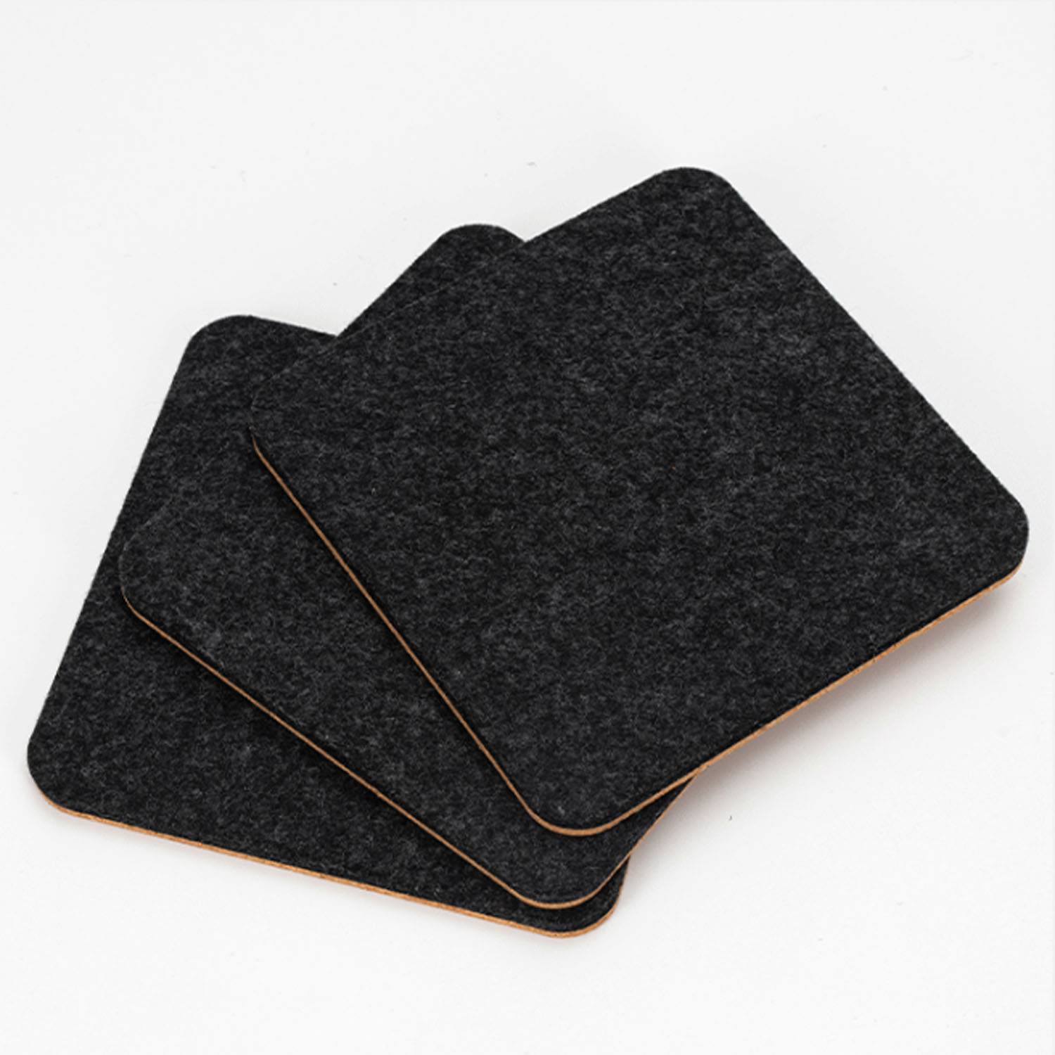 Eco-Friendly Felt Coaster Set 6
