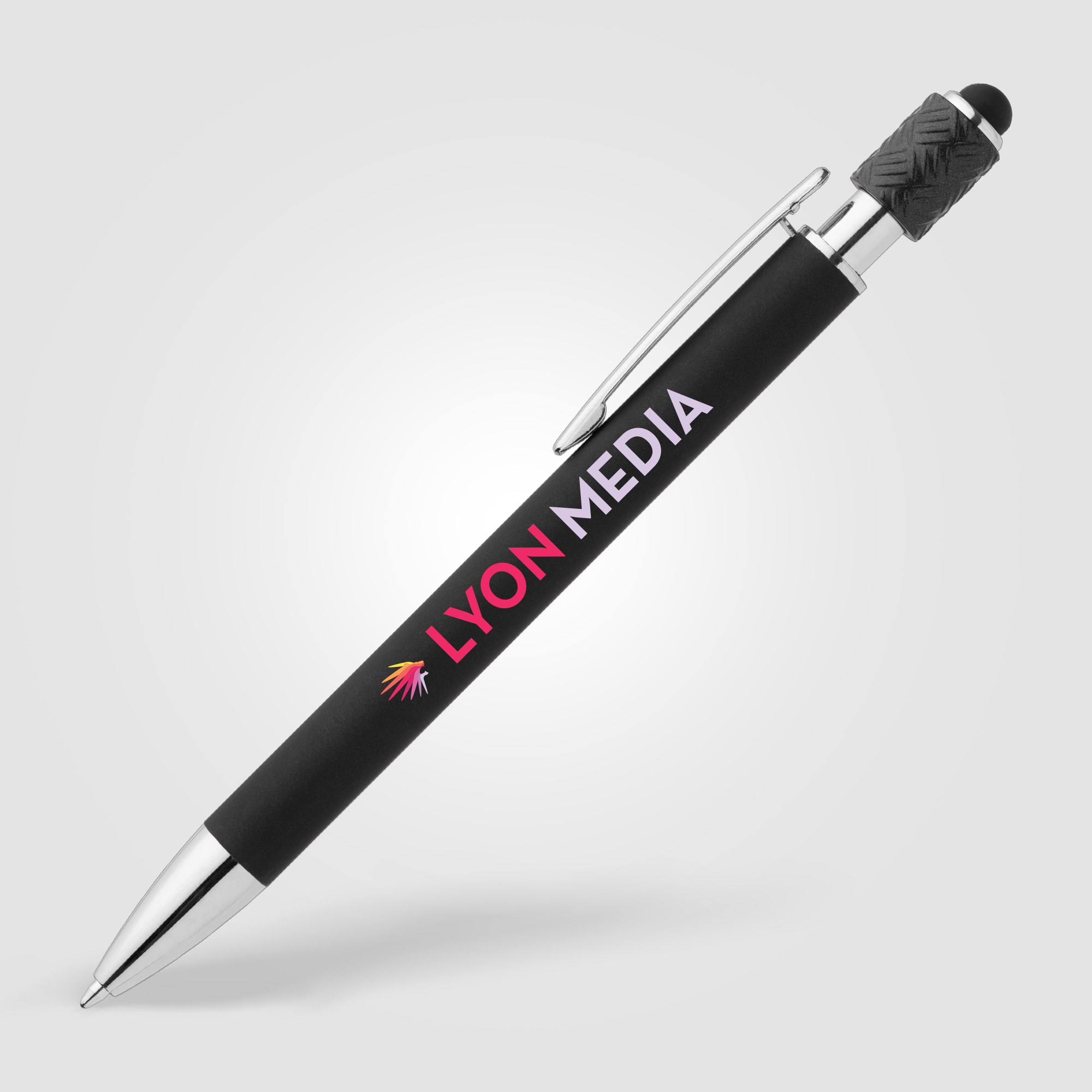 Wave Aluminum Spinner Stylus Pen 12