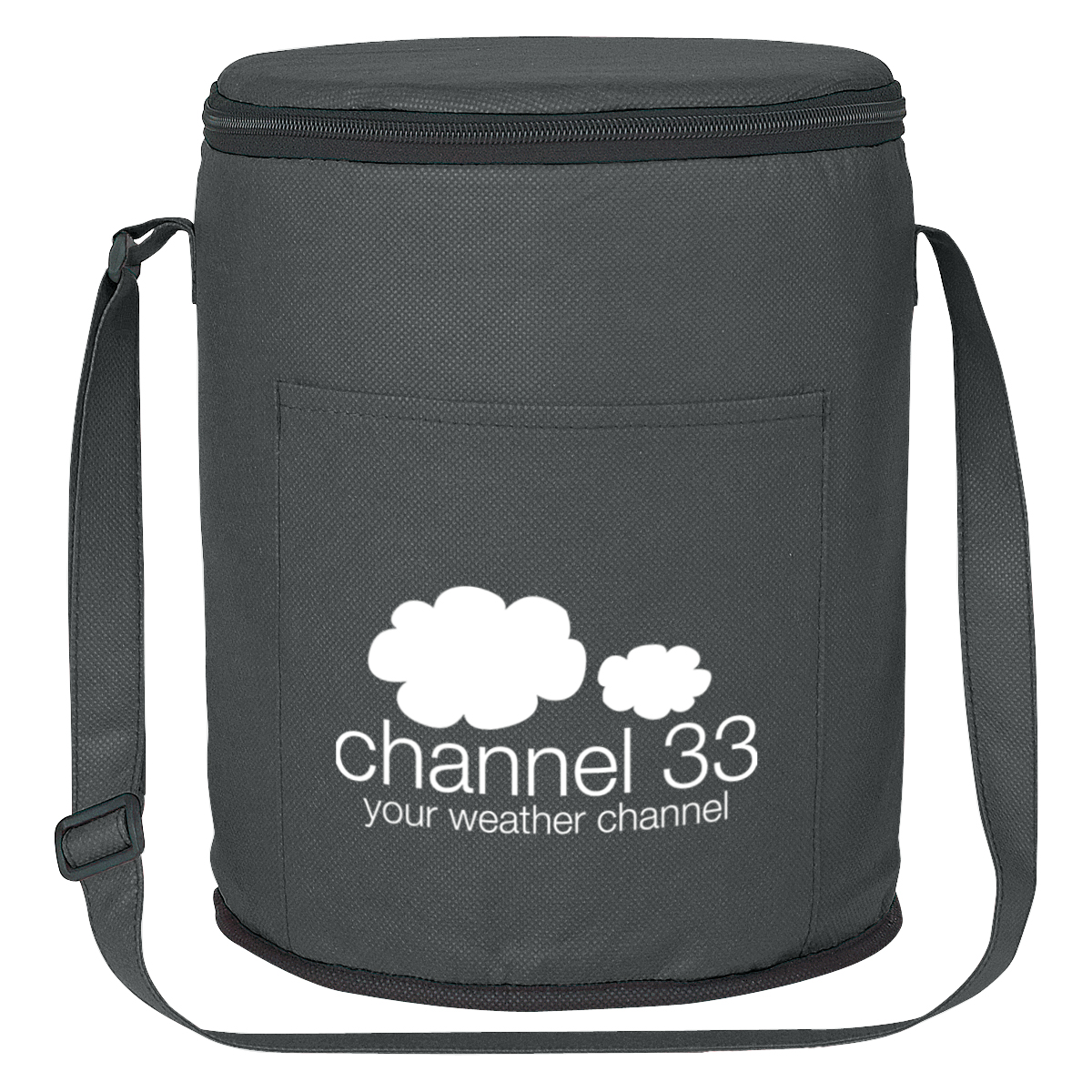 NON-WOVEN ROUND COOLER BAG 8