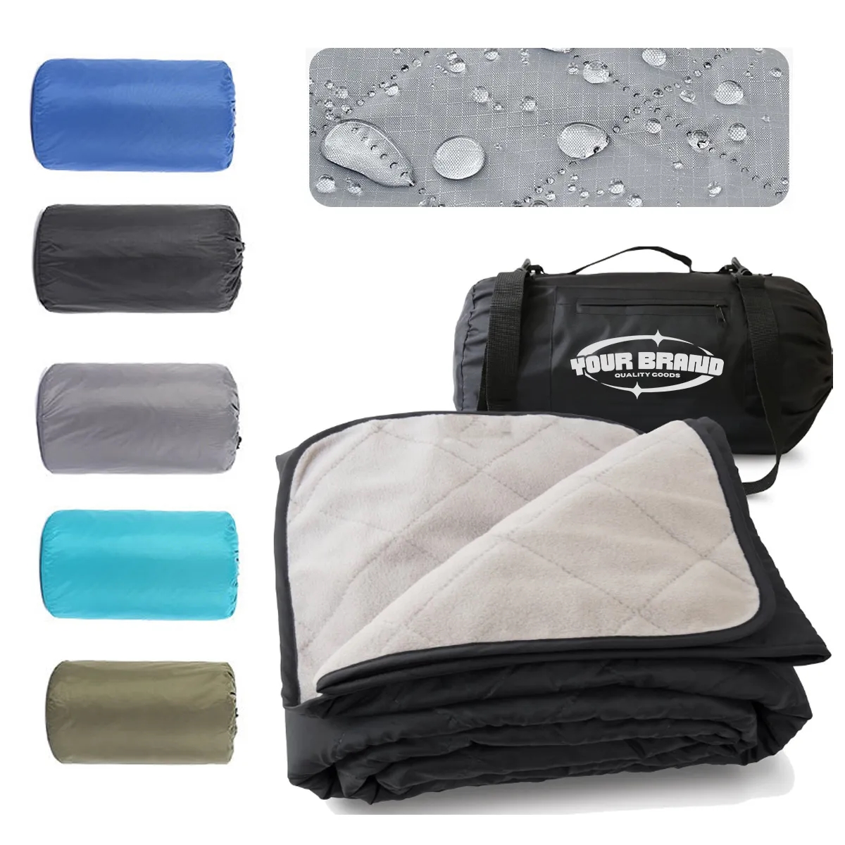 Waterproof Travel Blanket Camping Mat Hiking Outdoor Sports 2