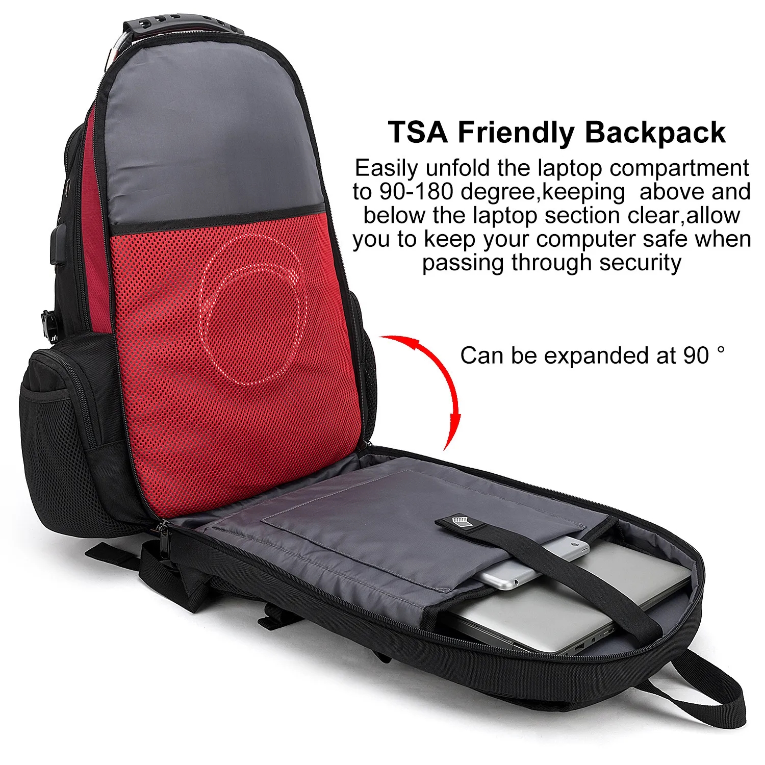 Laptop Backpack 17-inch Computer Traveling Bag 3