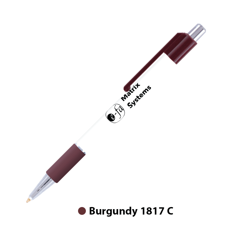 Chromatic Grip Plastic Pen (Full Color Imprint) 6