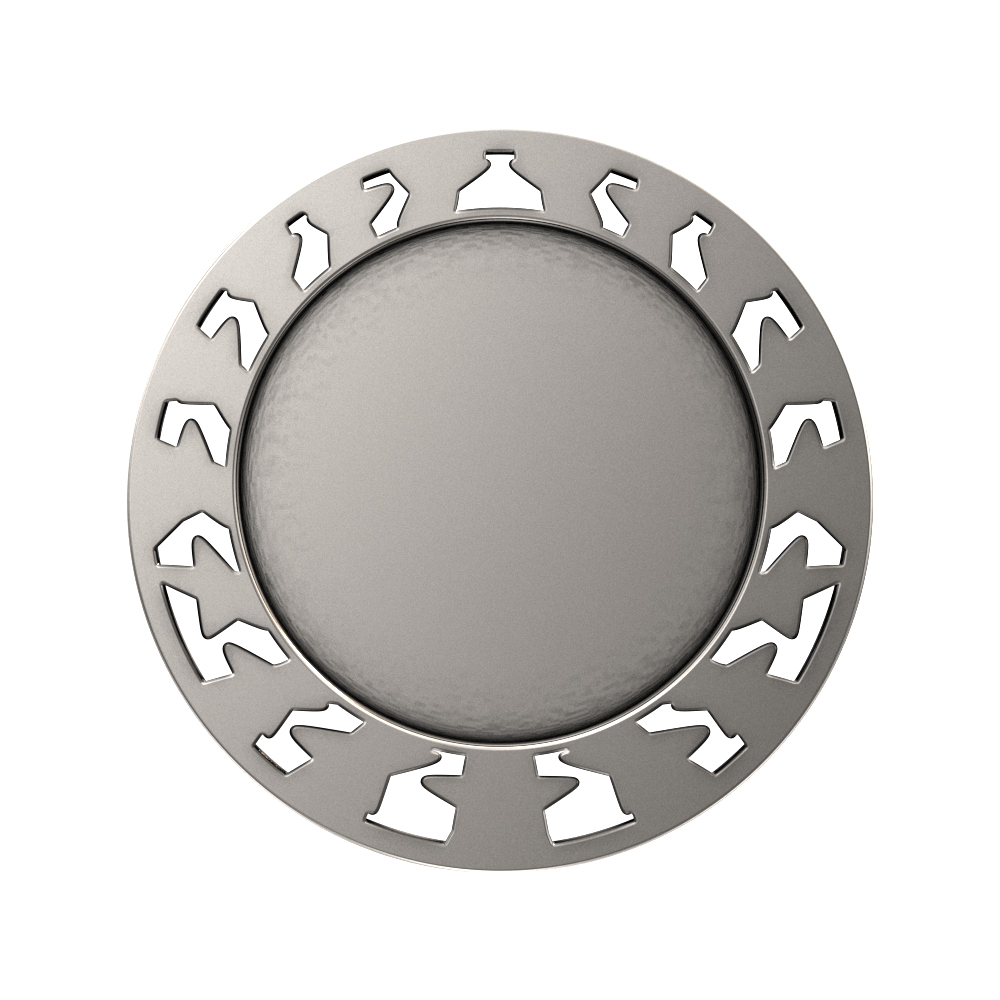 Volleyball Star Medallion (2-1/2") 8