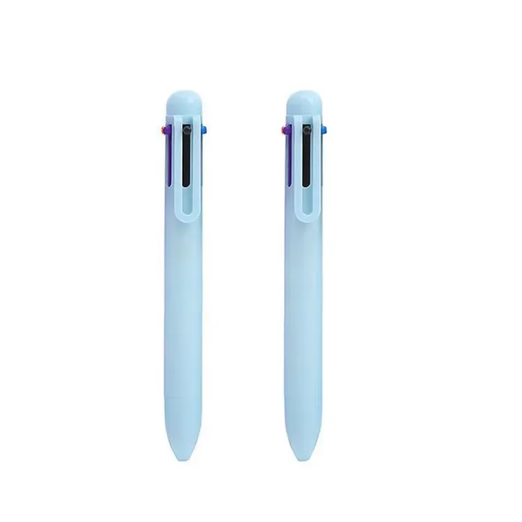 6 In 1 Retractable Macaron Ballpoint Pen 1