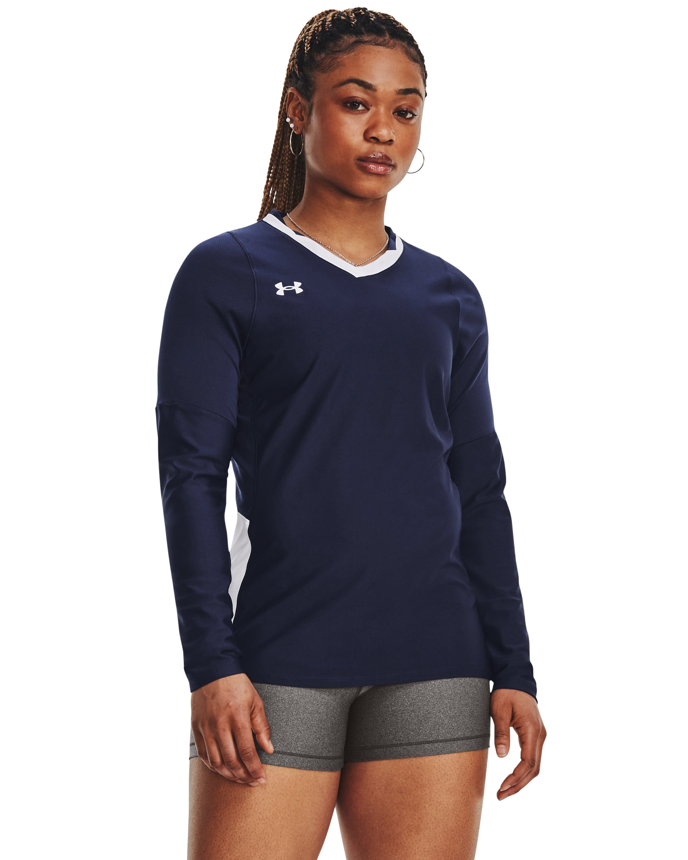 UA Powerhouse 2.0 Women's Volleyball Long Sleeve Jersey 7