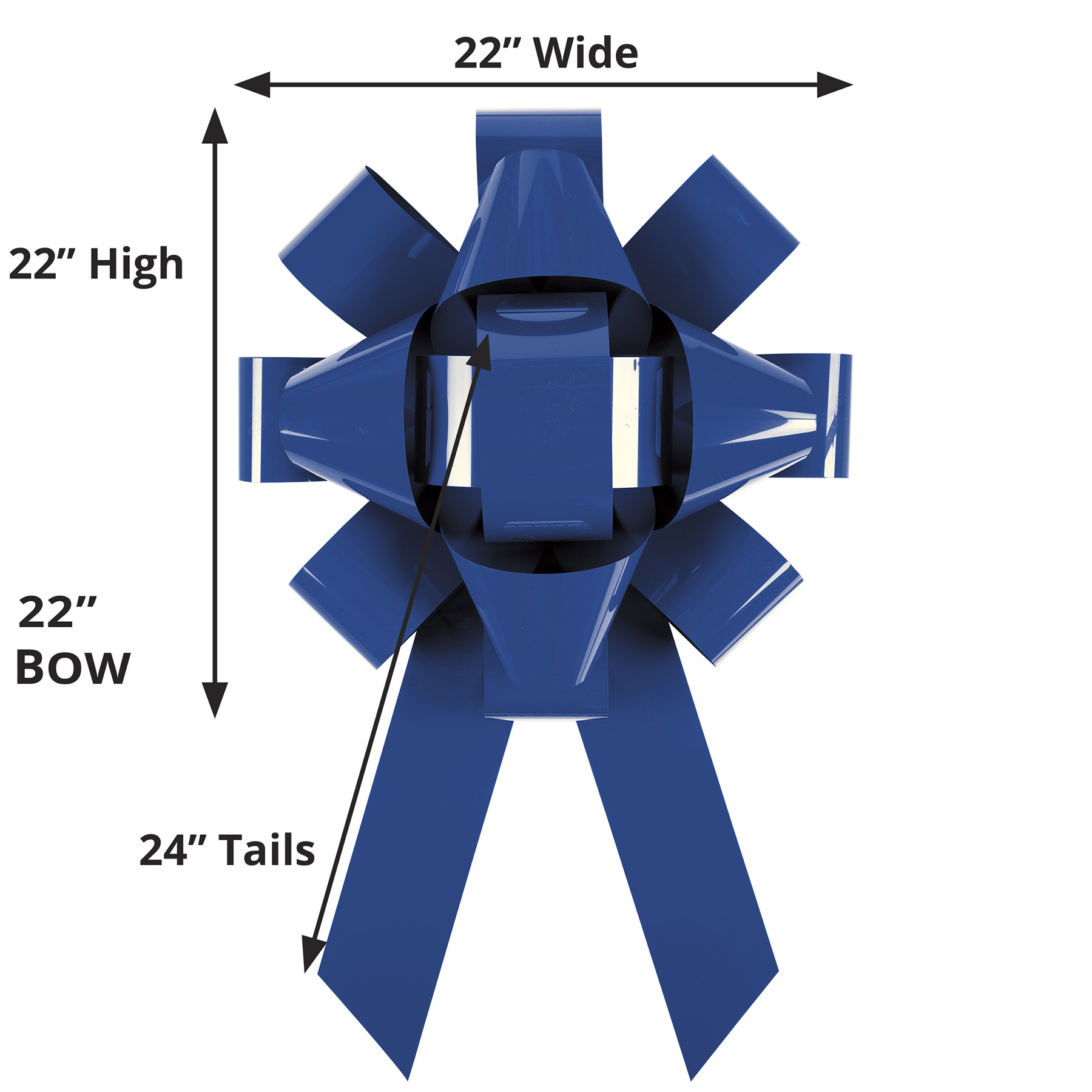 22" Bow - Suction Cup Base - Unimprinted 13