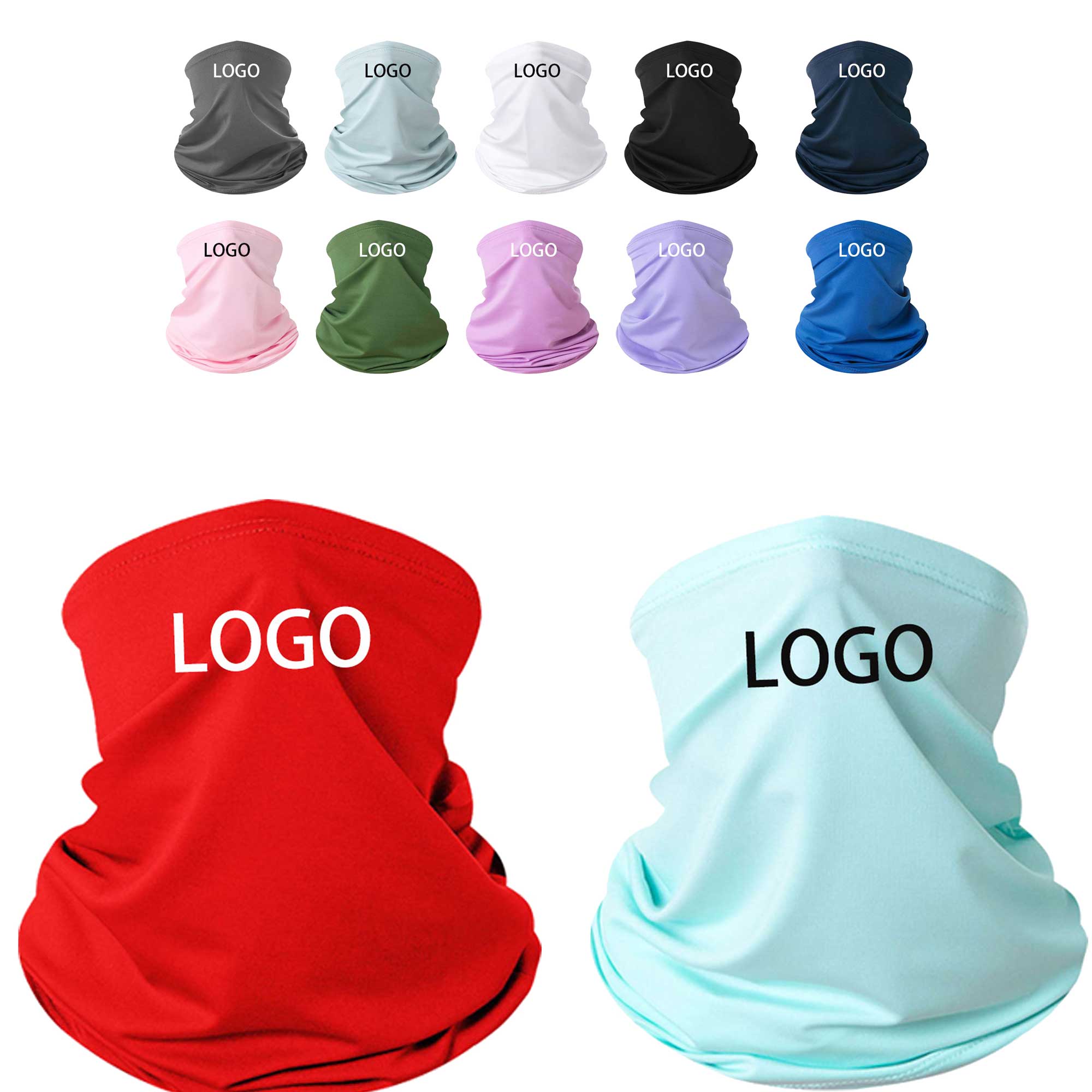 Lightweight Polyester Sun Face Shield 2