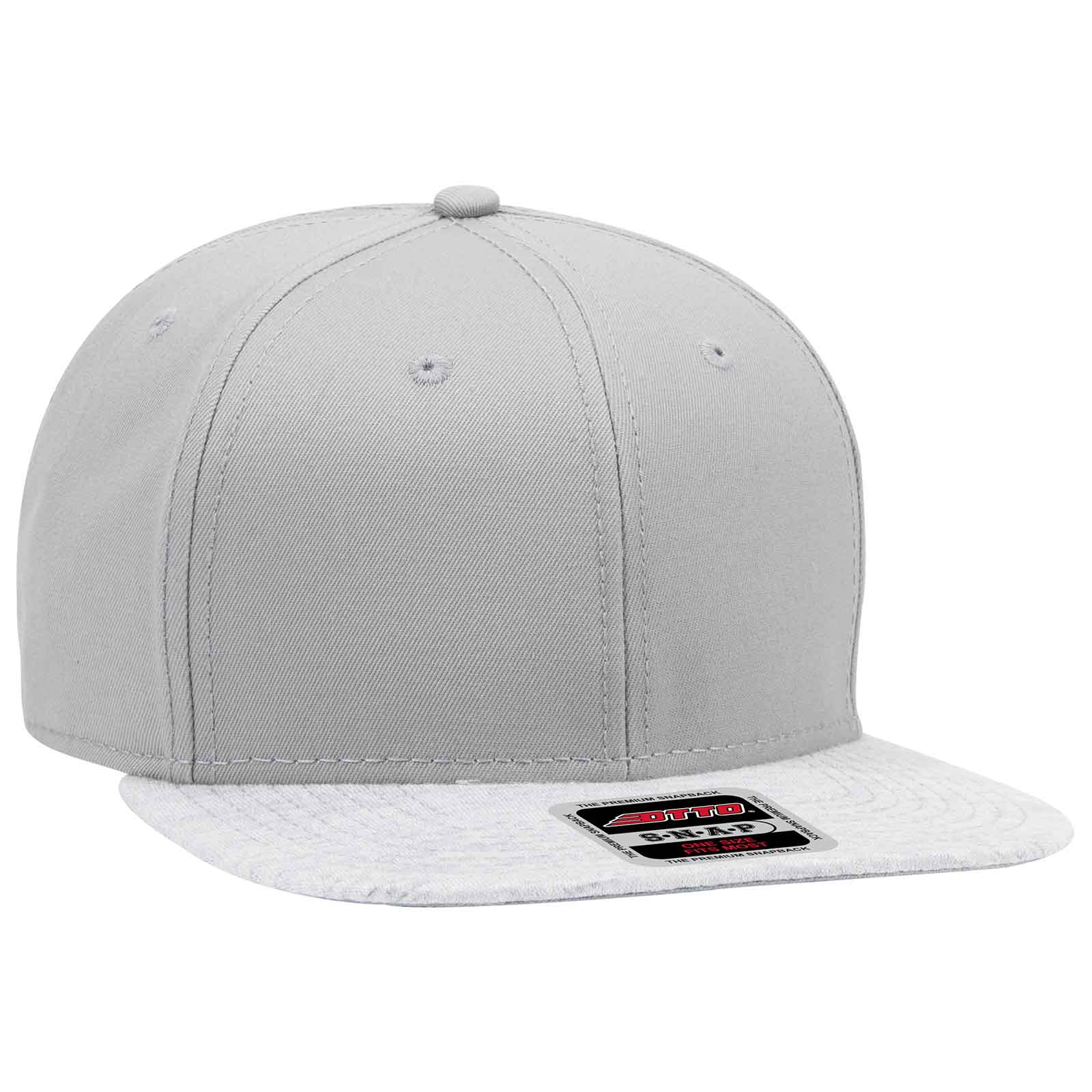 OTTO CAP® OTTO SNAP 6 Panel Mid Profile Snapback Hat 4