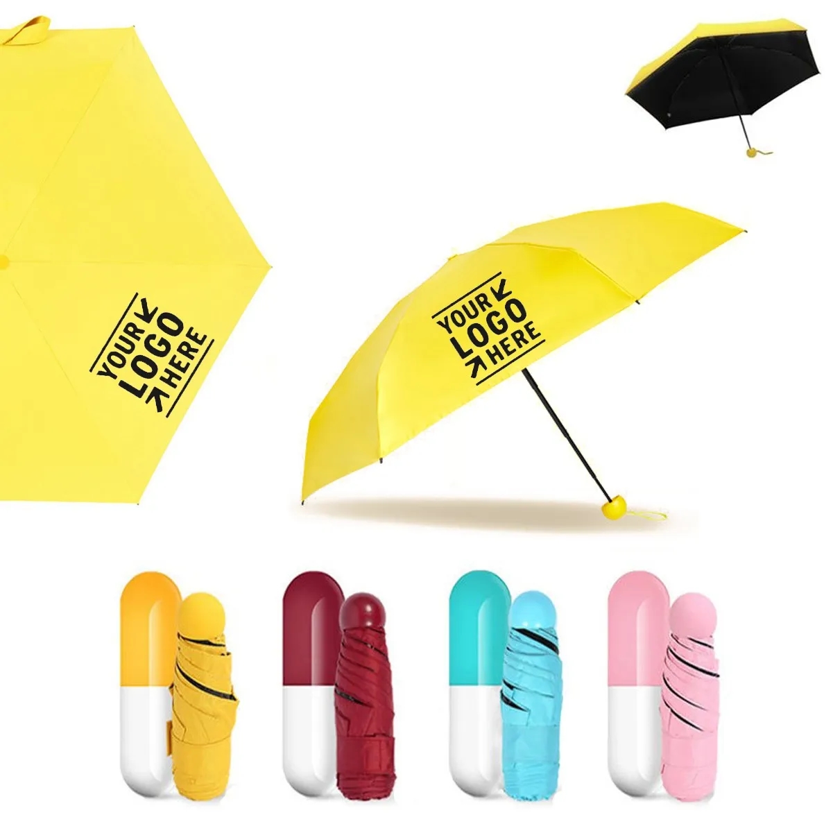 Ultra Lighweight Umbrella With Capsule Case 1