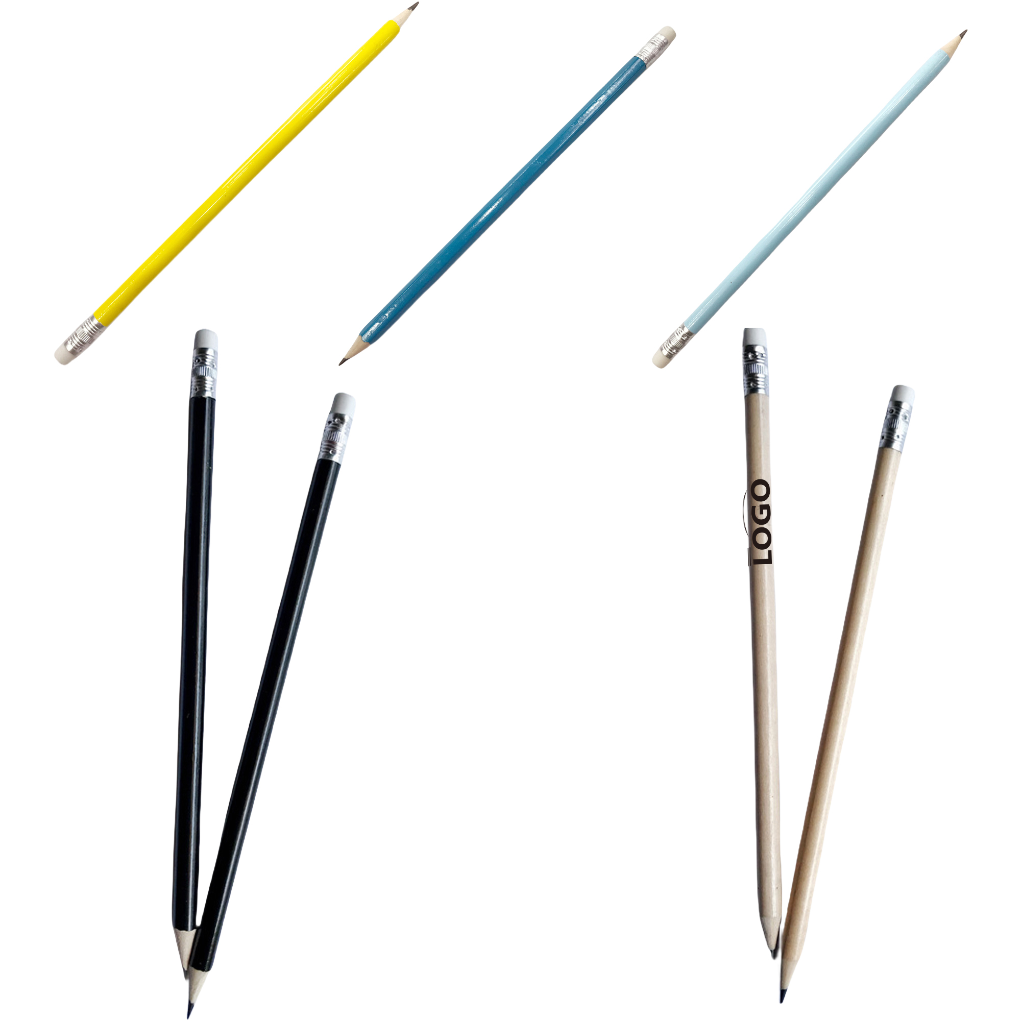7.5" L Wooden Pencil MOQ100 1