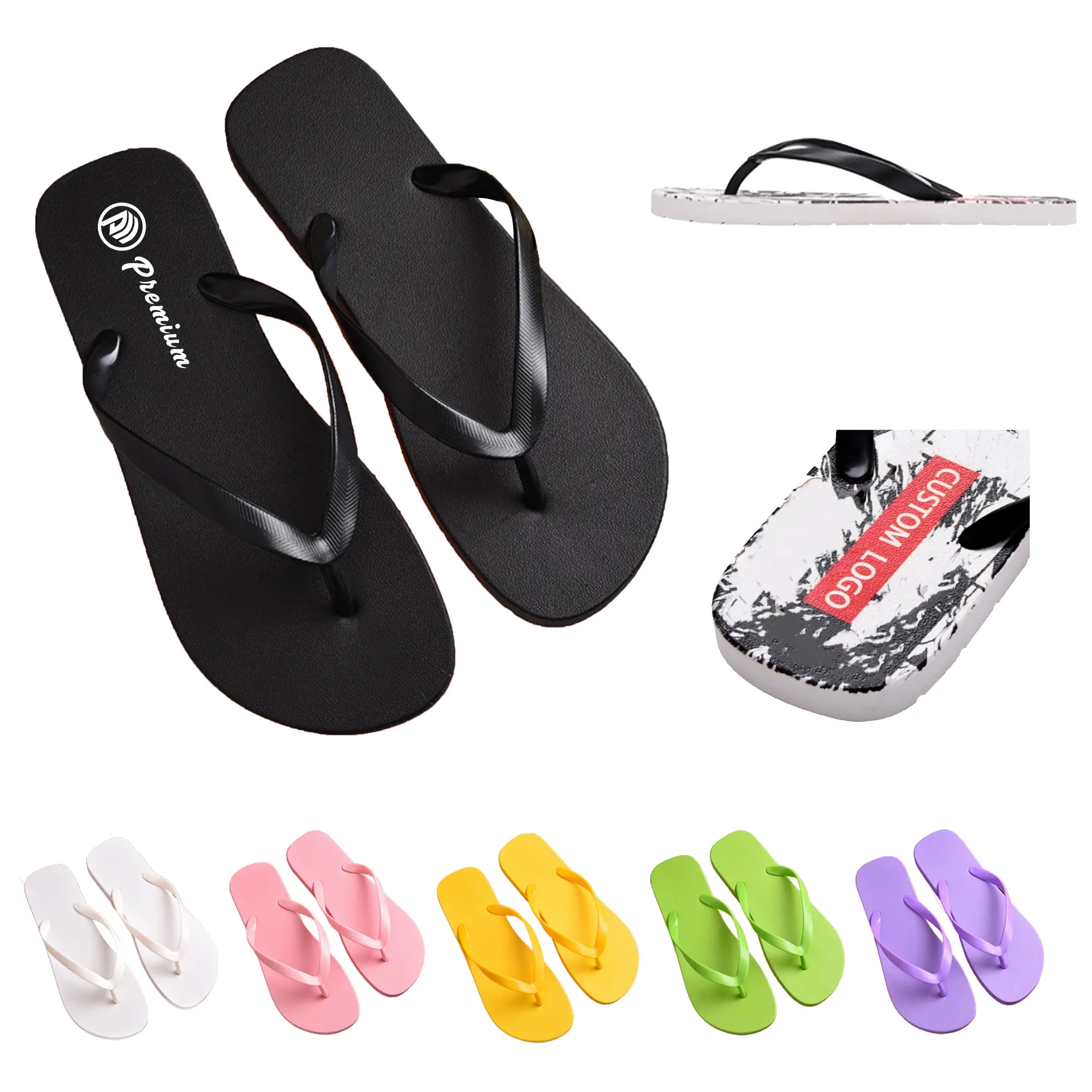 PVC Thong Flip Flops 2