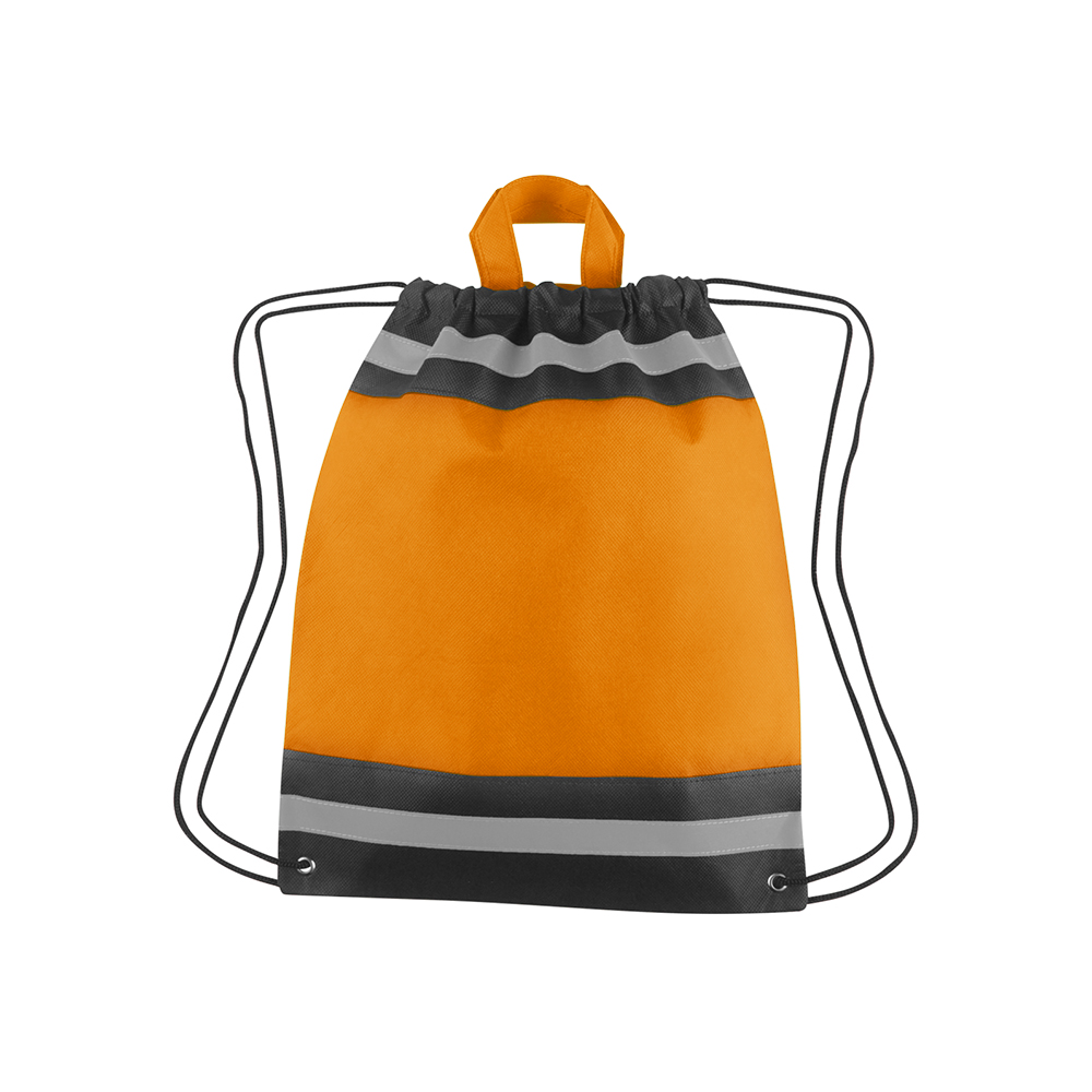 Horizon Reflective Drawstring Backpack Tote 20