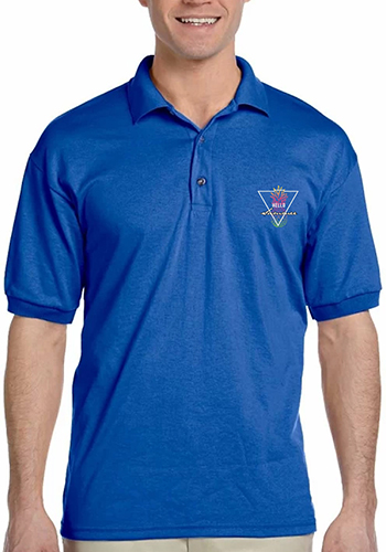 5.6oz 50/50 Moisture Wicking Cotton/Polyester 19