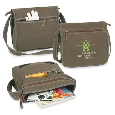 CANVAS MESSENGER BAG