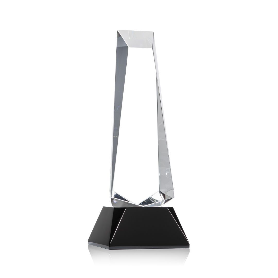 Rustern Obelisk VividPrint™ Award on Base - Black 7