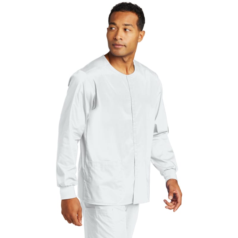 WonderWink Unisex WorkFlex Snap-Front Scrub Jacket 18