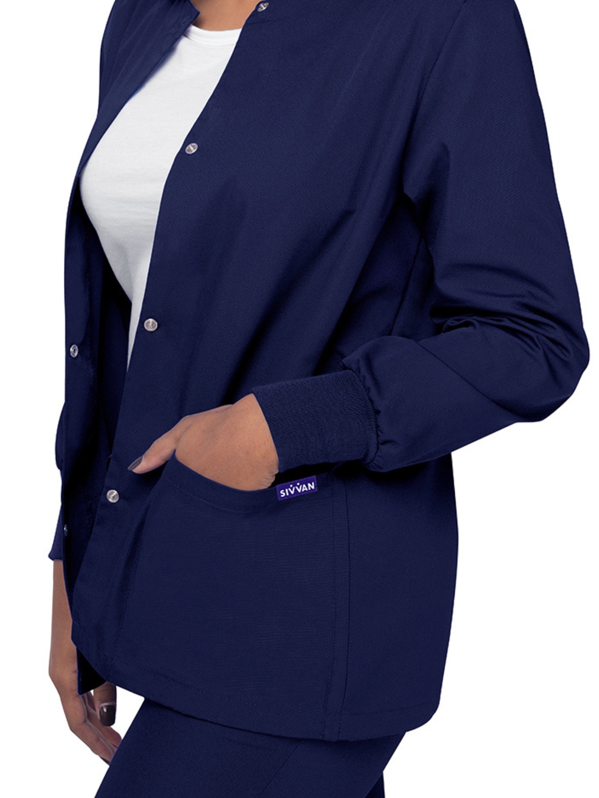 Adar - Sivvan - Women's Warm-Up Snap Close Jacket 24