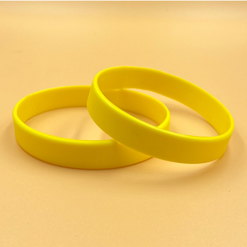 Colored Silicone Stretch Unisex Wristbands 19