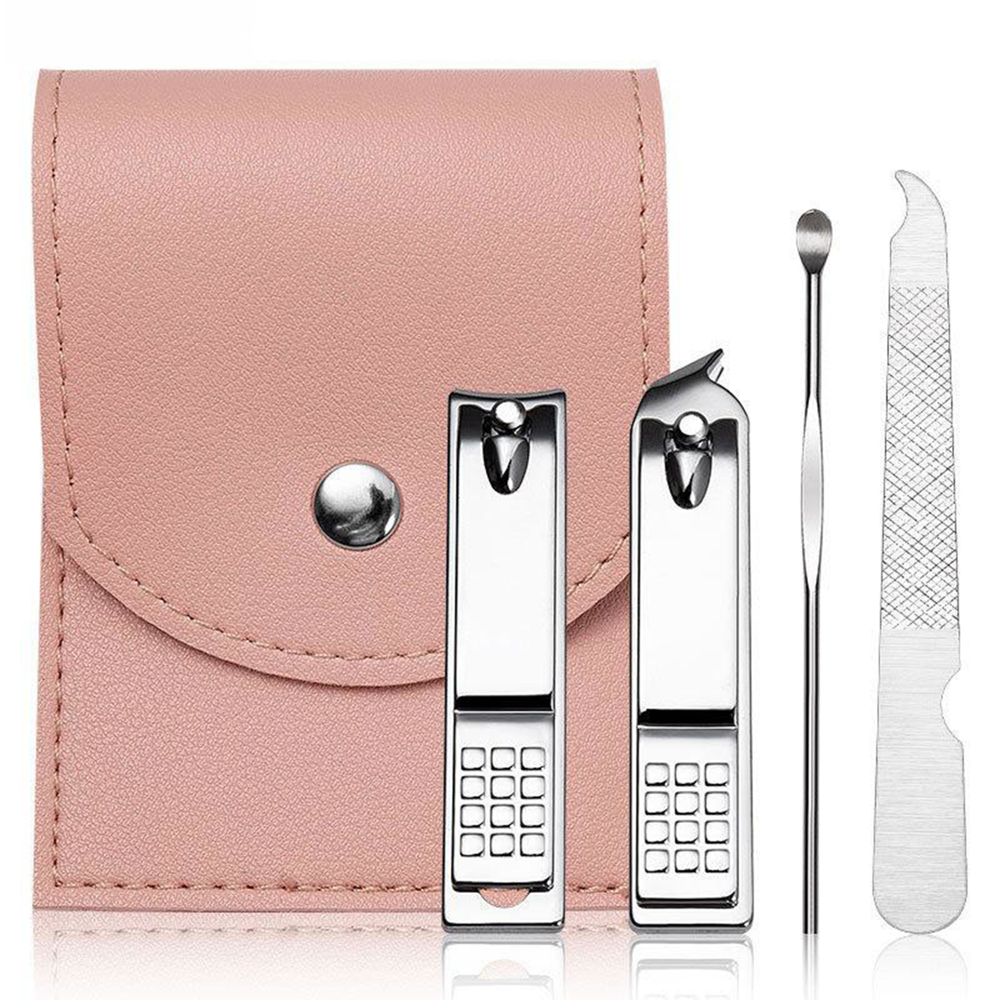 Portable Nail Care Kit With PU Case 3