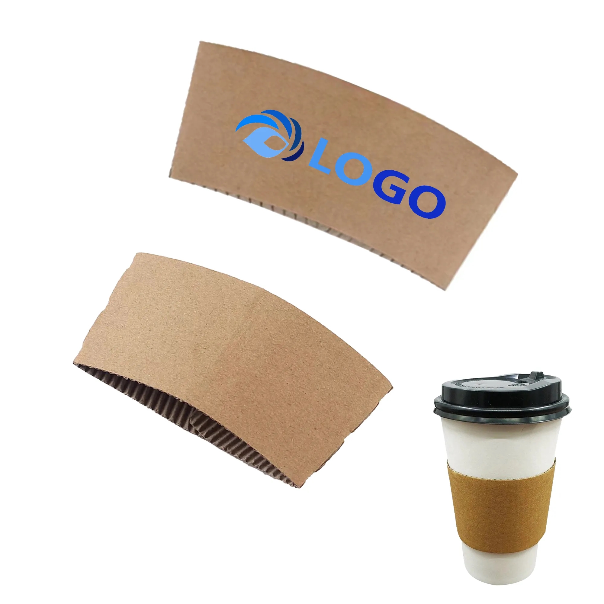 Full Color Kraft Paper Cup Sleeve 3