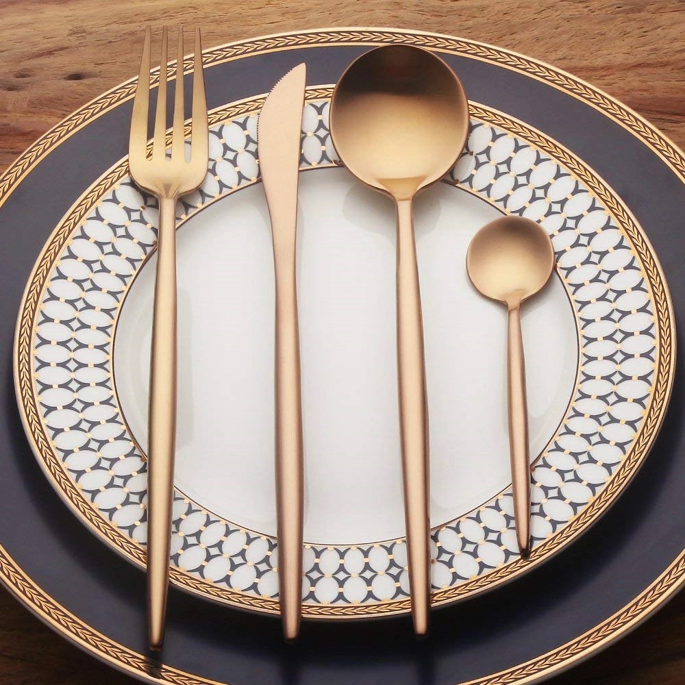 4-Piece stainless Flatware Set 5