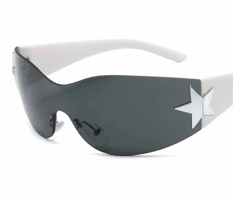 UV400 Fashion Rimless Sunglasses 4