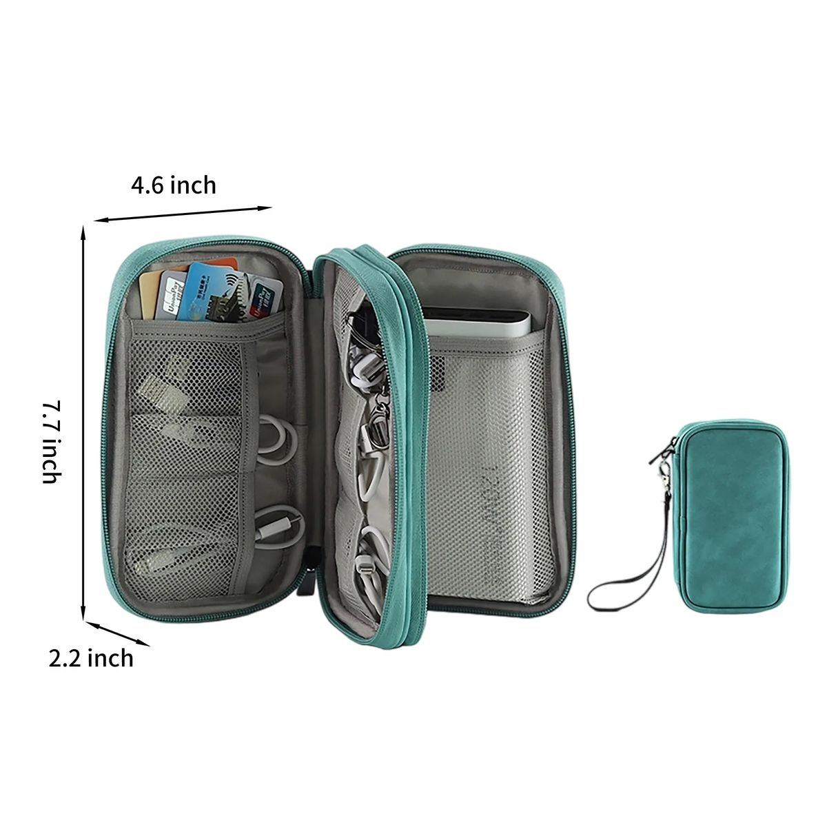 Portable Travel Organizer Pouch for Electronics 3