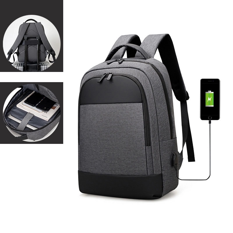 Custom  Business  Large Capacity Laptop Bags with USB  Port 17