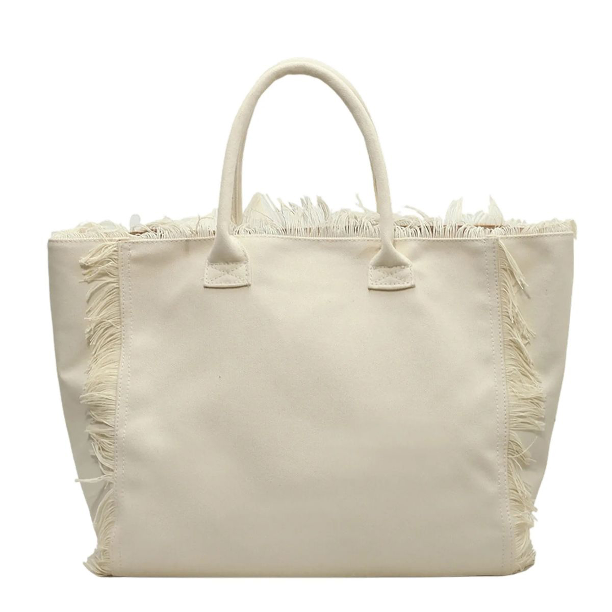 20 Inch Tote with Stylish Fringe Accent 4